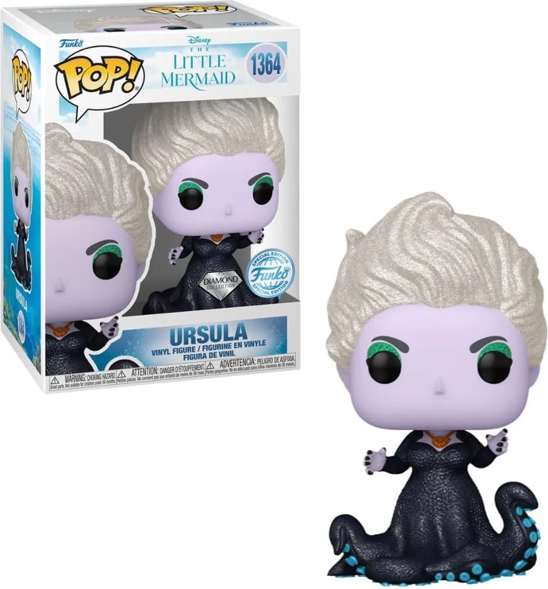 Funko Pop! Disney The Little Mermaid Ursula Diamond Glitter #1364