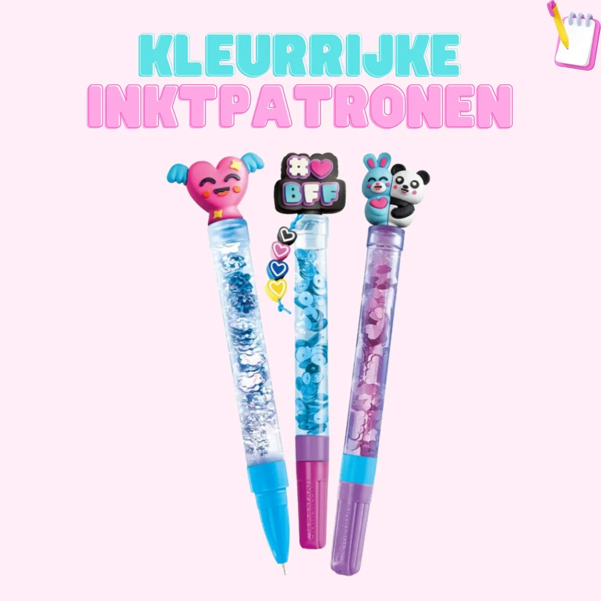 Clementoni Idea Art Mini Factory Best Friends Pen Creators - Roze - afbeelding 3 van 6