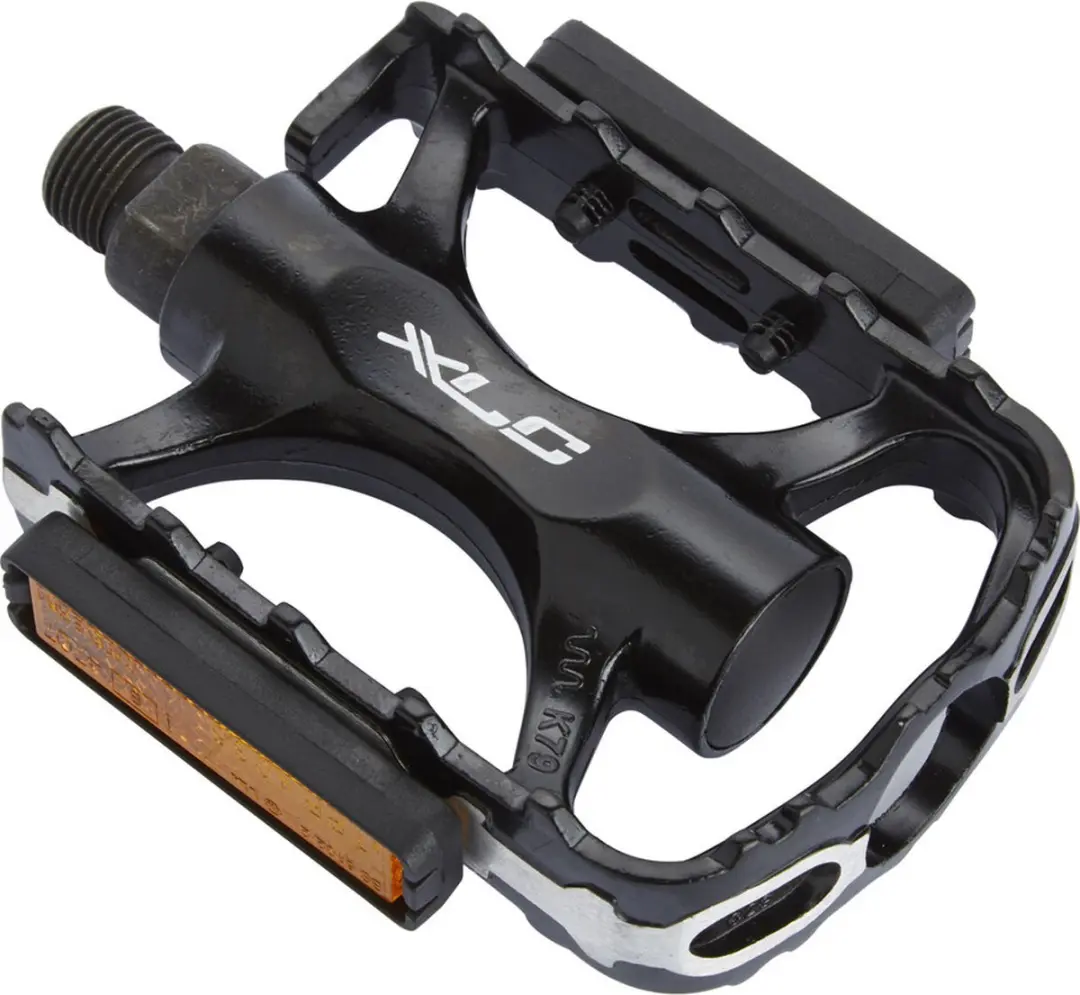 XLC Freestyle PD-M02 Fietspedalen - Antislip - Zwart & Zilver - afbeelding 2 van 5