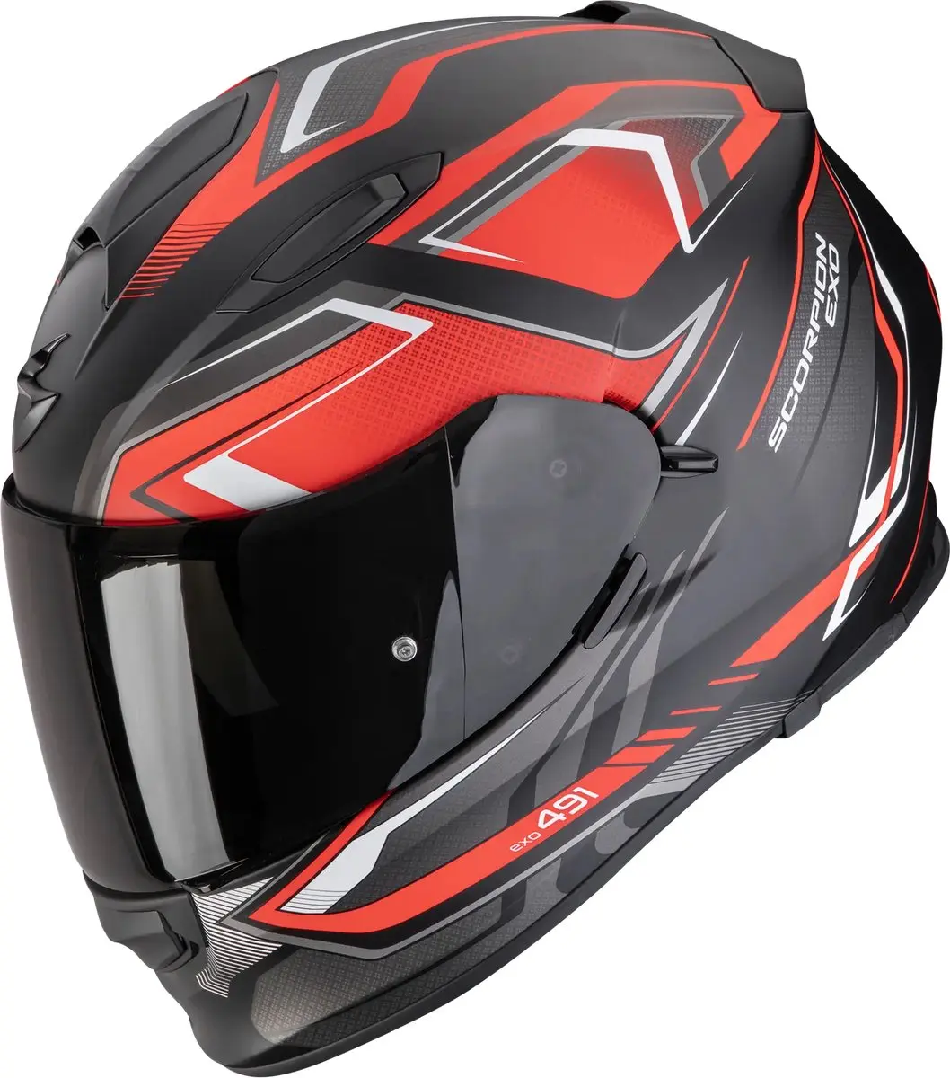 Scorpion Exo-491 Zumo Matt Black Red