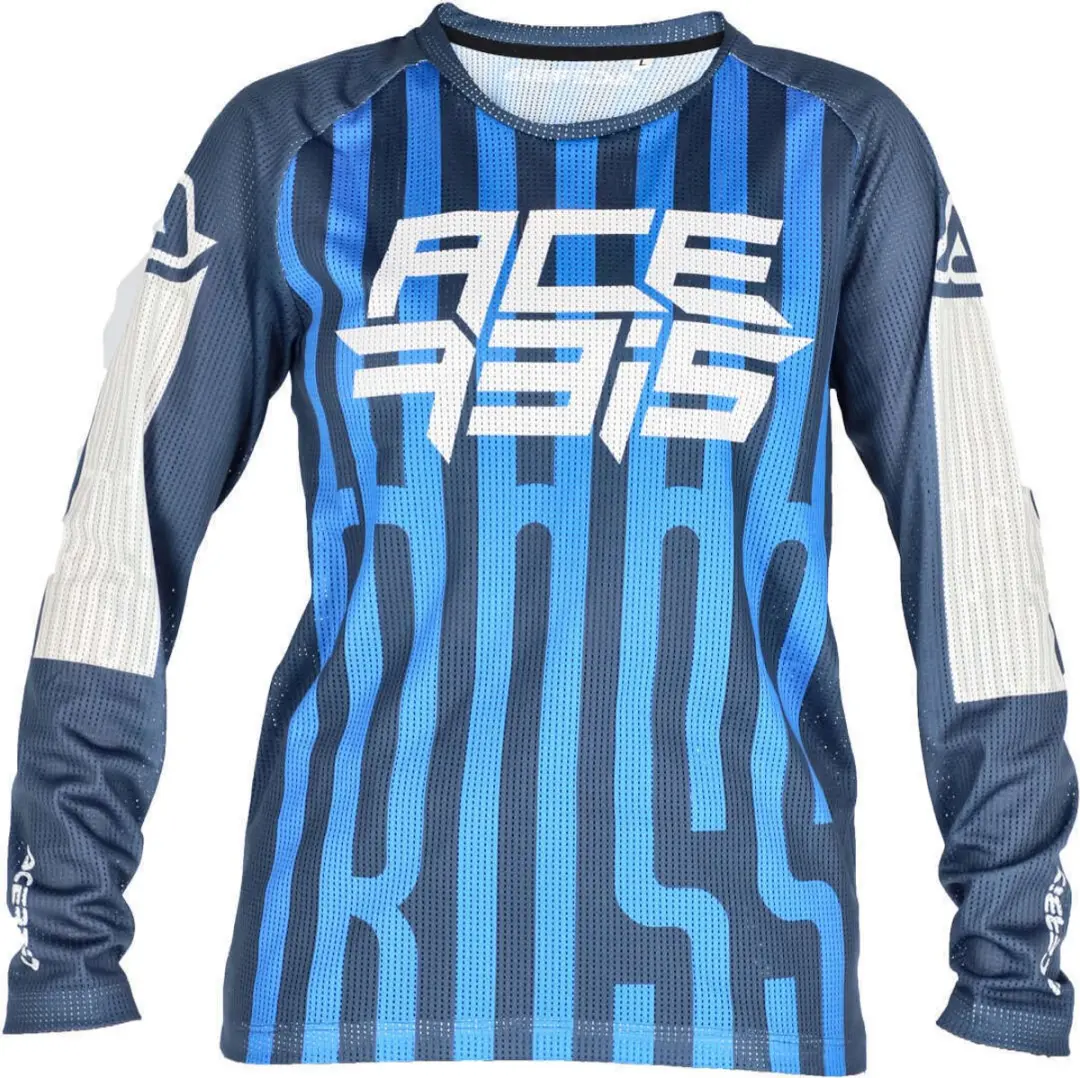 Acerbis MX J-Windy 5 Blauw Wit Kids Cross Jersey
