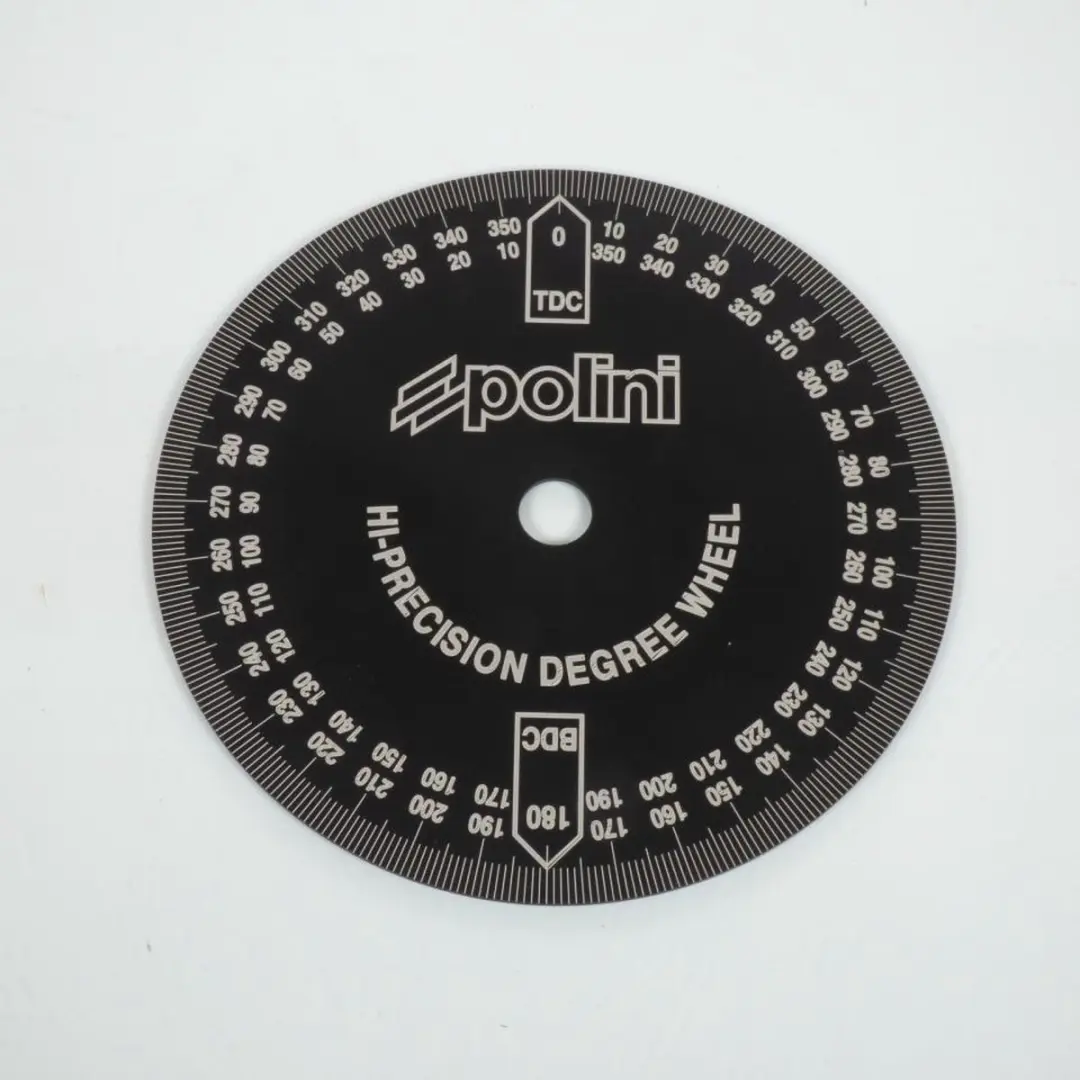 Polini Gradenschijf 220mm - Noir/Blanc