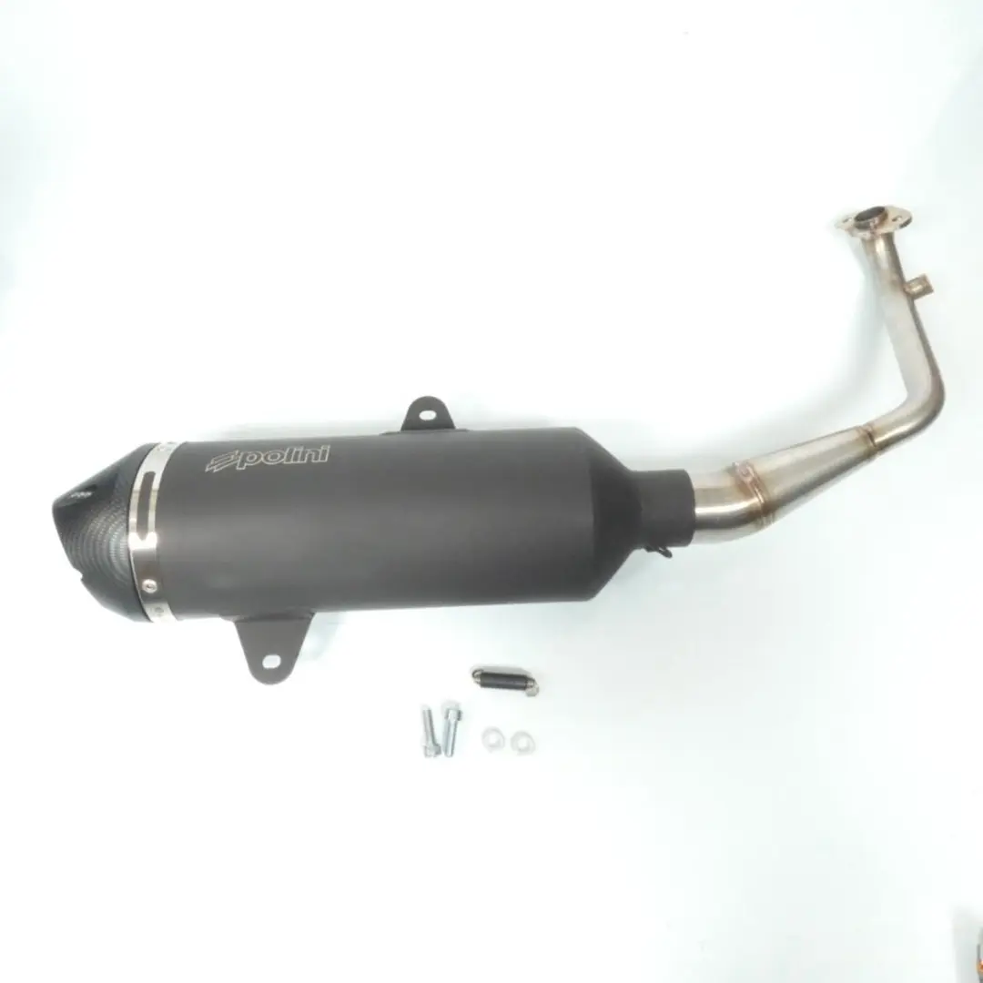 Polini Pot d'échappement Sym 125 Joymax 2015-2020 190.0058 - 1mm - Noir