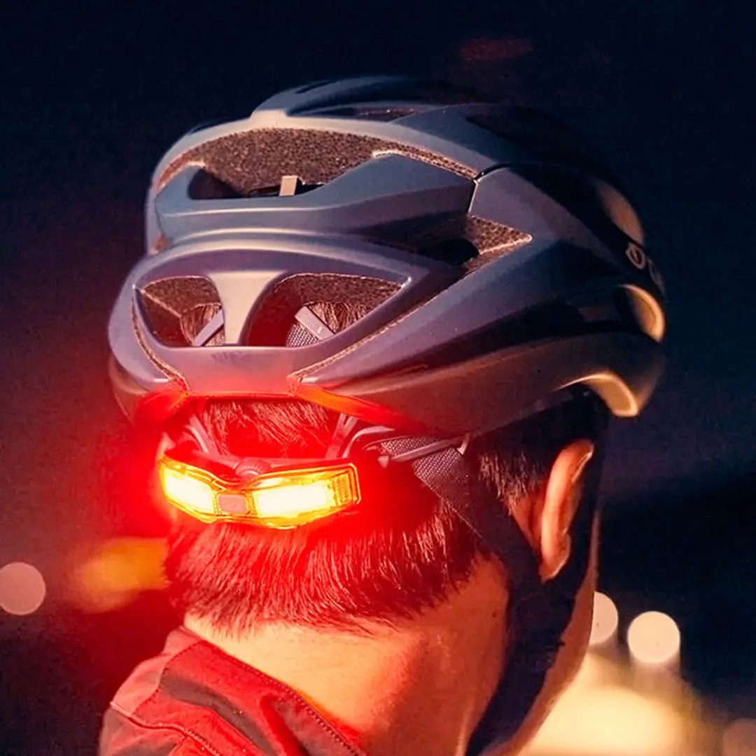 Giro Roc Loc 5 LED Helm Achterlicht - Zwart/Rood