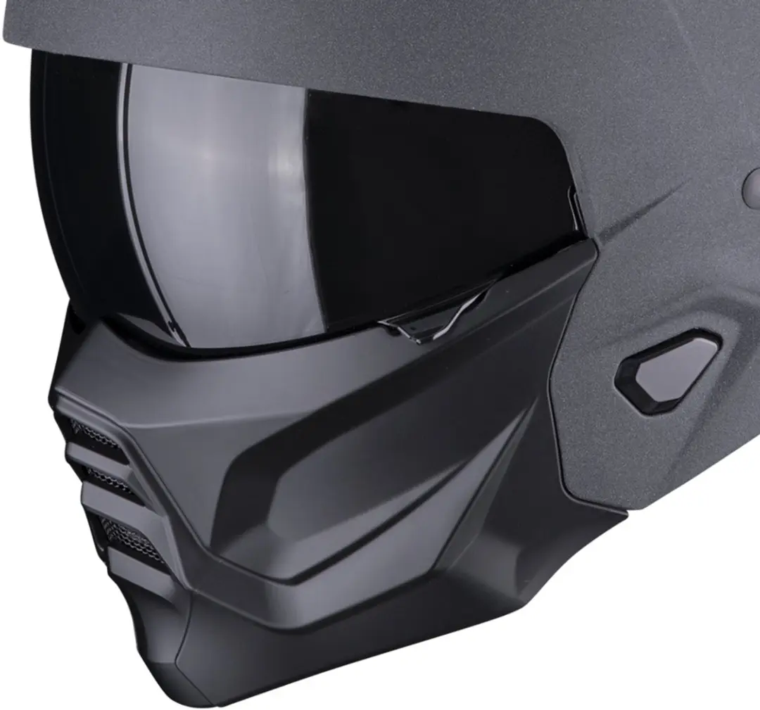 Scorpion Exo-Combat II Jethelm - Donkergrijs - XS