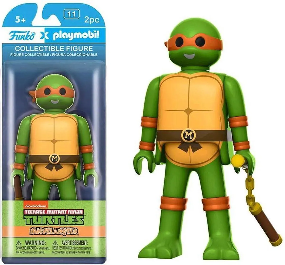 Funko X Playmobil Michelangelo