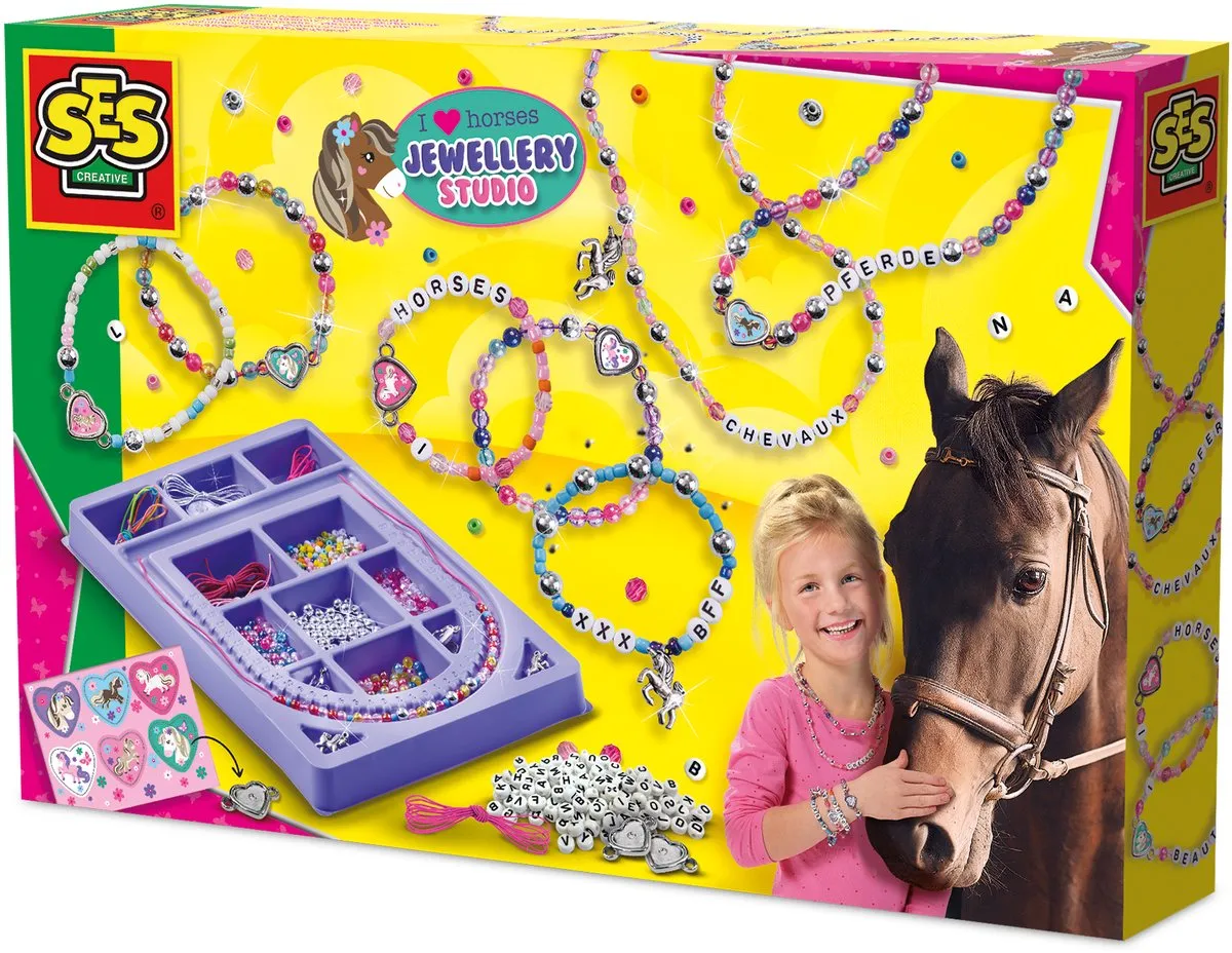 SES Creative I Love Horses Sieradenstudio