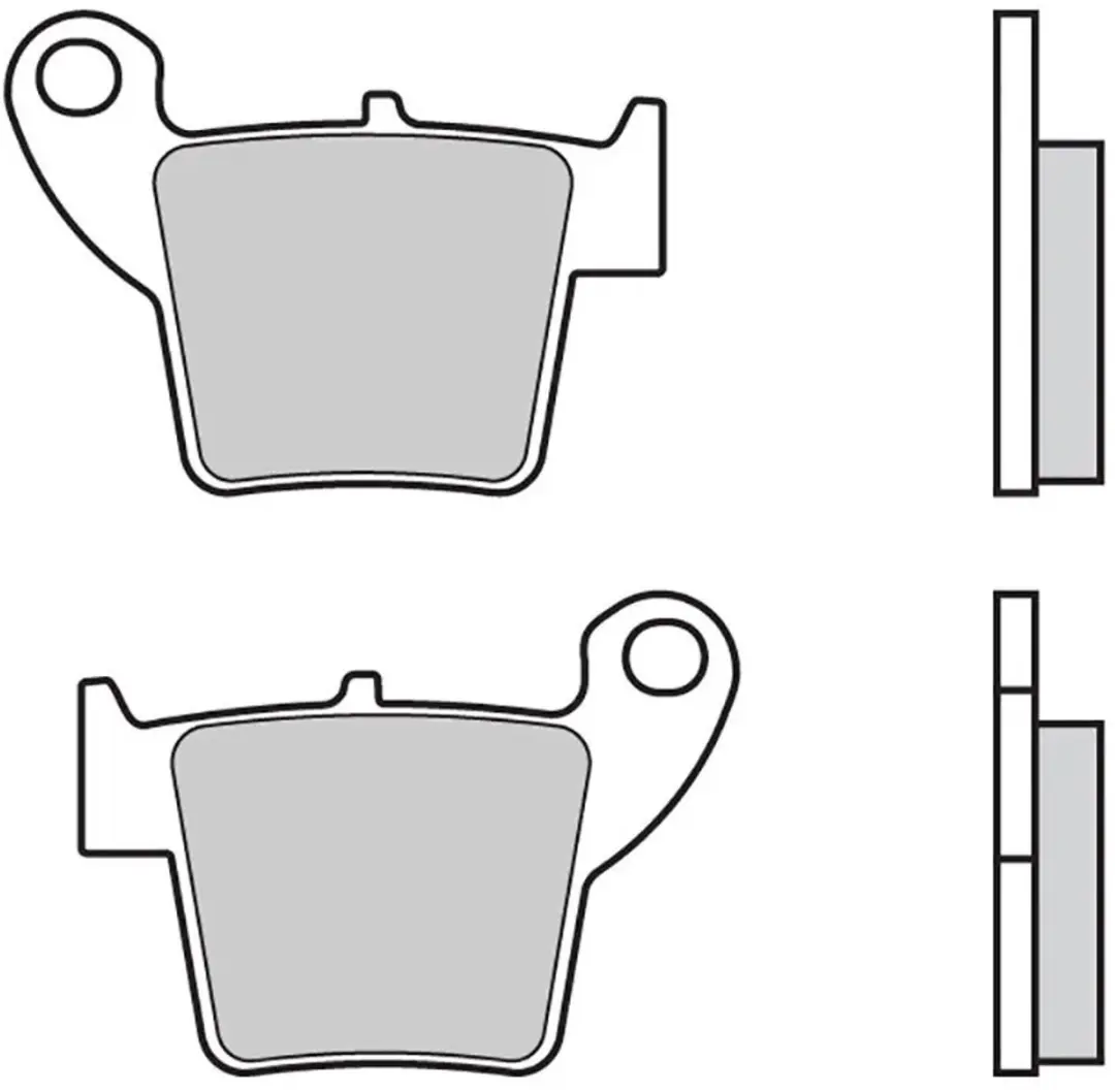 Brembo 07HO48SD Gesinterde Remblokken - Transparant - afbeelding 2 van 2
