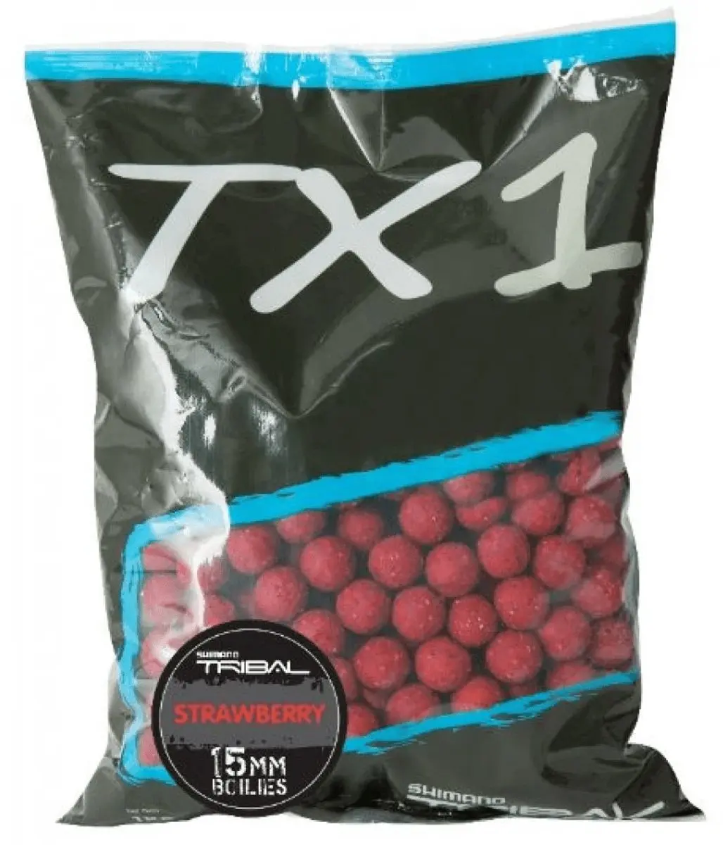 Shimano Tribal TX1 Strawberry Boilies