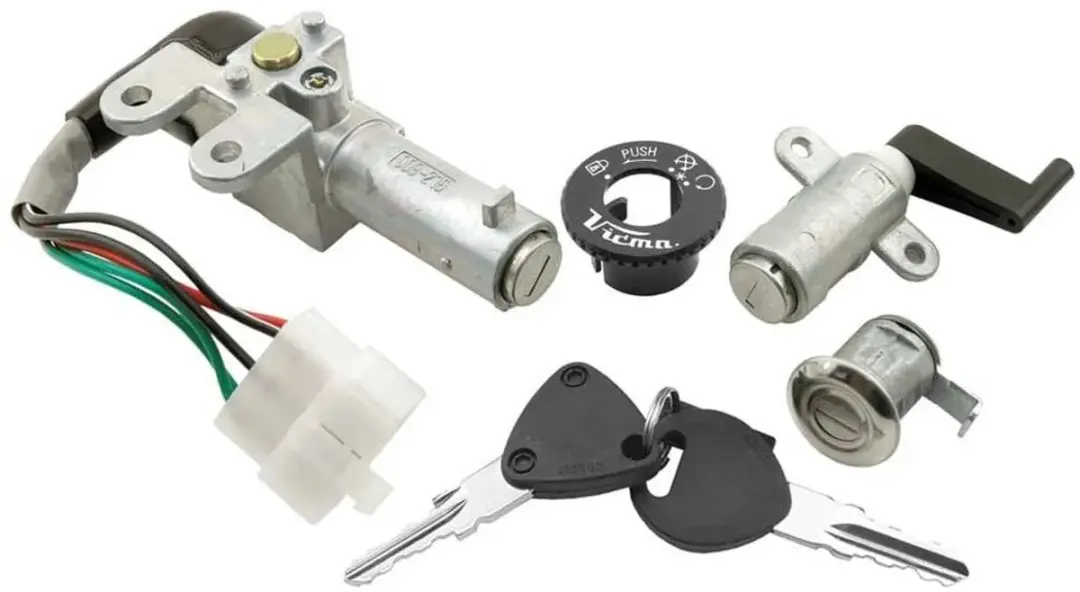 Kit serrure Tecnium pour Scooter Kymco 125 People 1999 à 2011 169307 Neuf