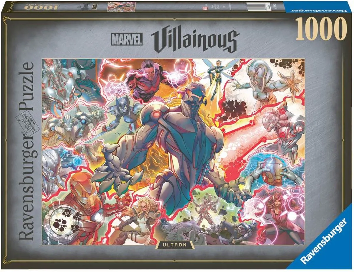 Ravensburger Marvel Villainous Ultron Legpuzzel 1000 Stuks