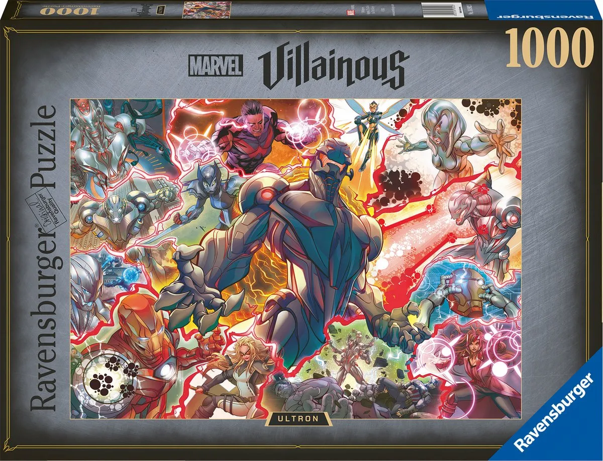Ravensburger Marvel Villainous Ultron Legpuzzel 1000 Stuks