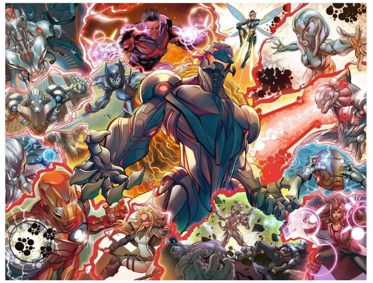 Ravensburger Marvel Villainous Ultron Legpuzzel 1000 Stuks