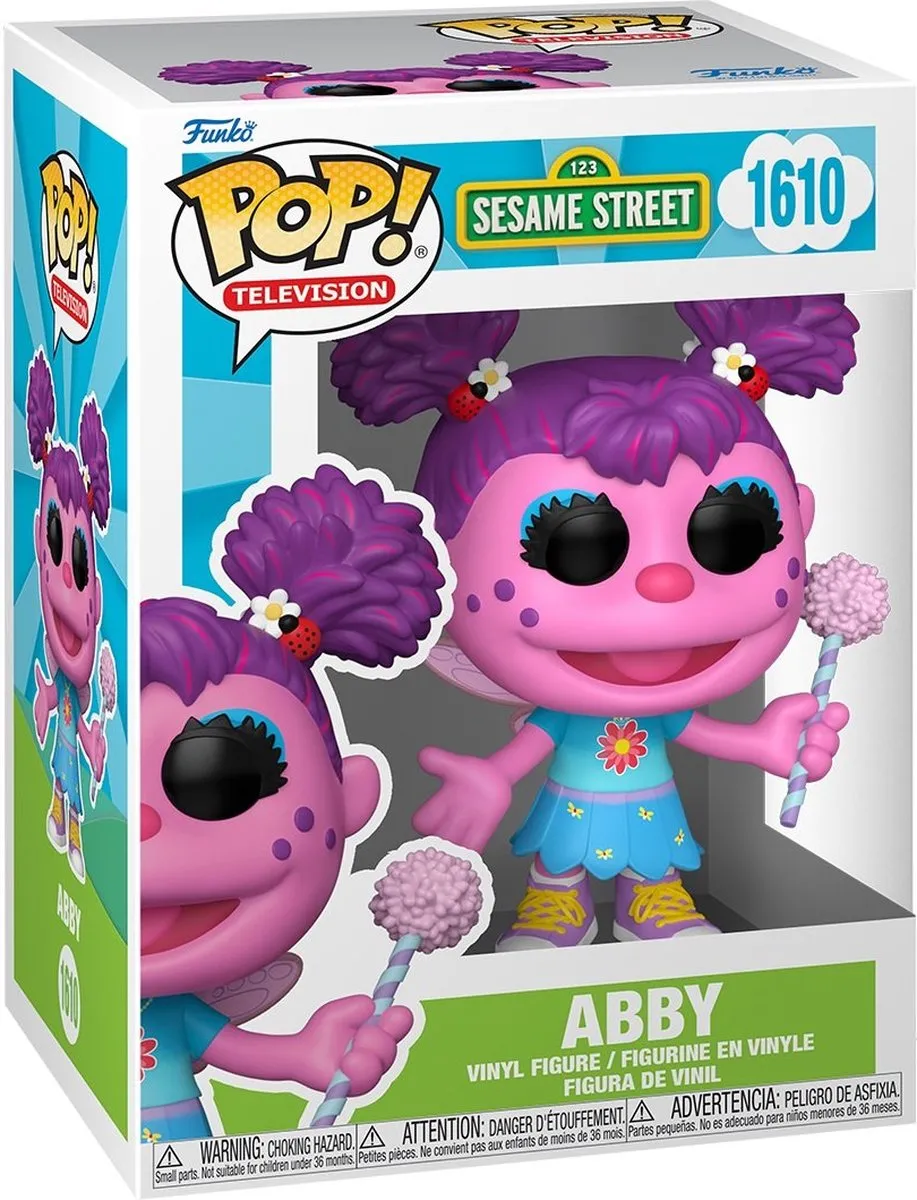 Funko Pop! Sesame Street Abby #1610 - Veelkleurig