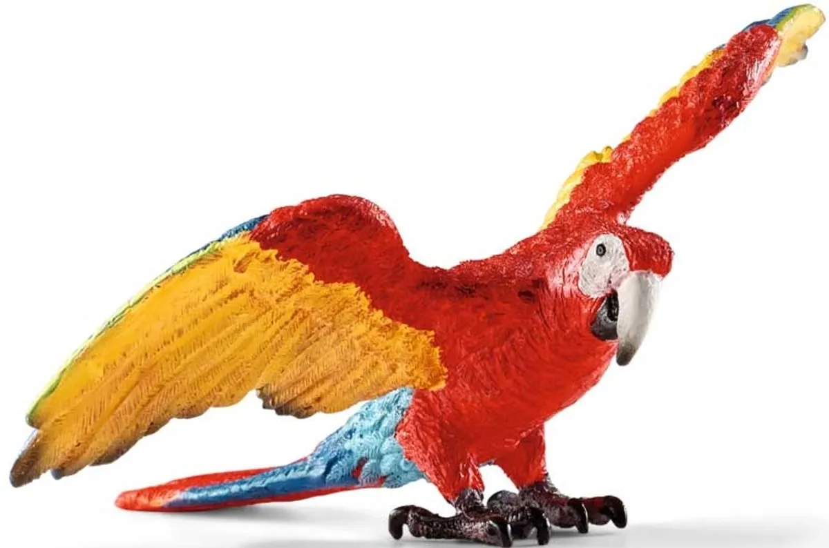 Schleich Ara Speelfiguur - 14737 - Rood