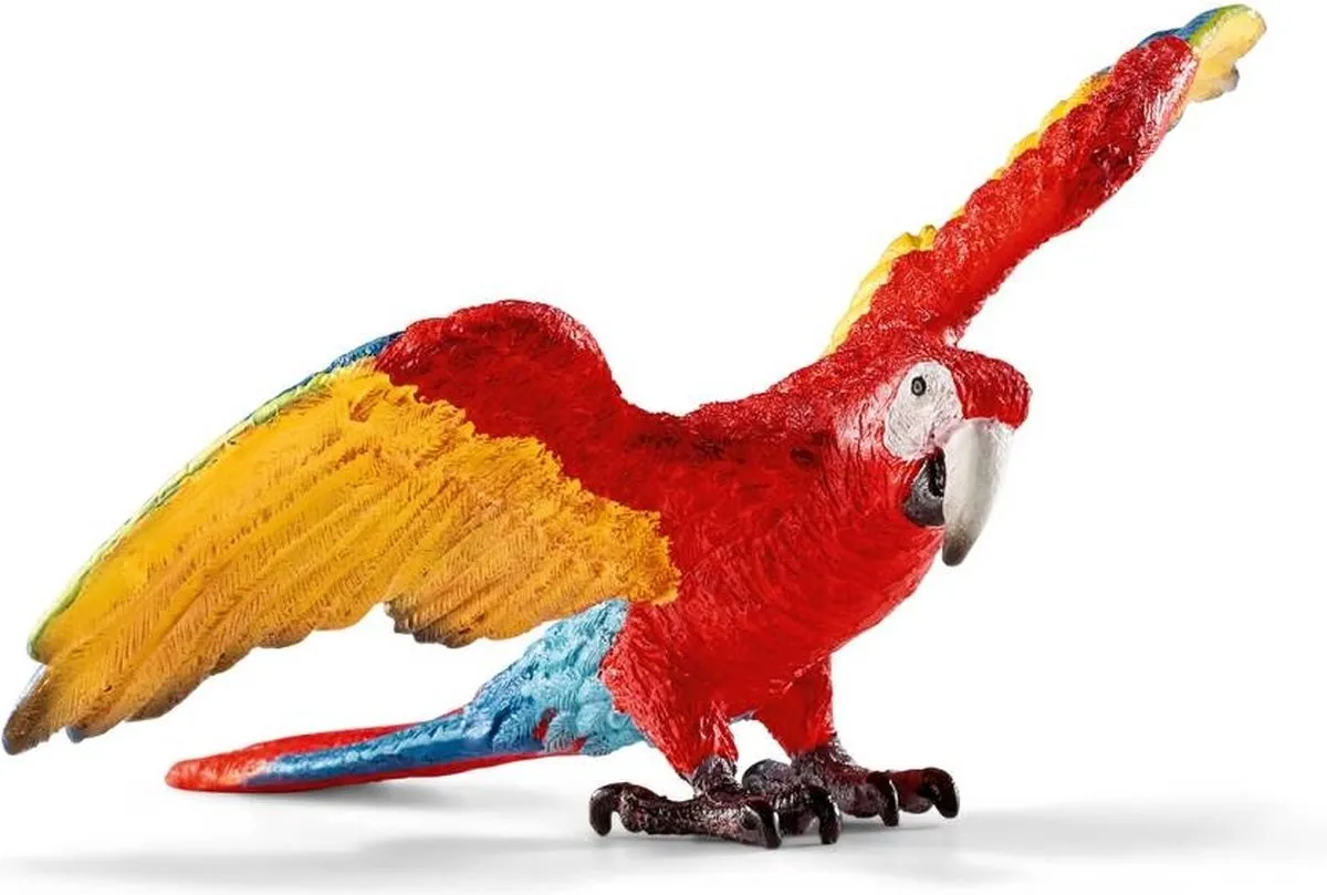 Schleich Ara Speelfiguur - 14737 - Rood
