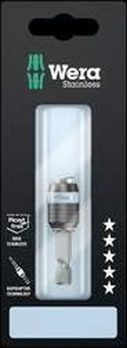 Wera 3888/4/1 K Rapidaptor universele RVS-houder lengte 50 mm
