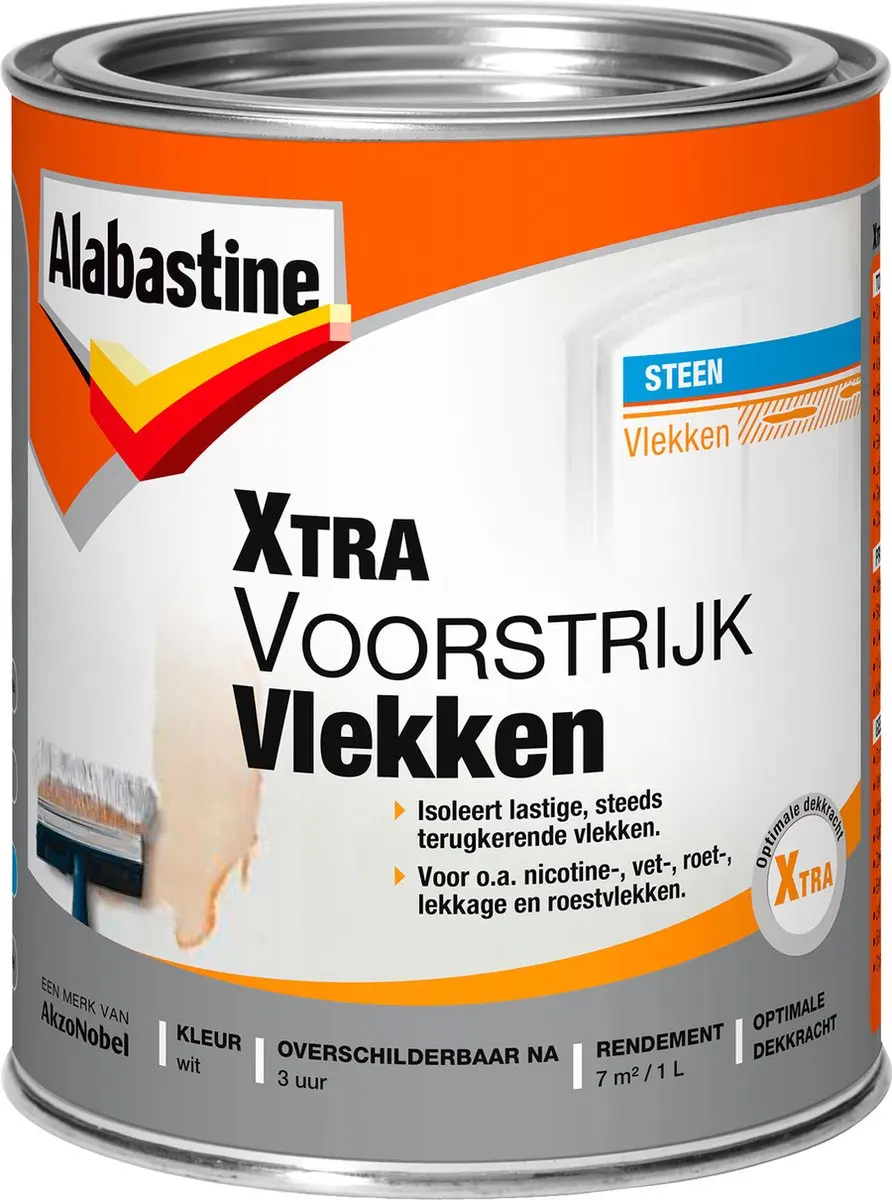 Alabastine Xtra Voorstrijk Vlekken