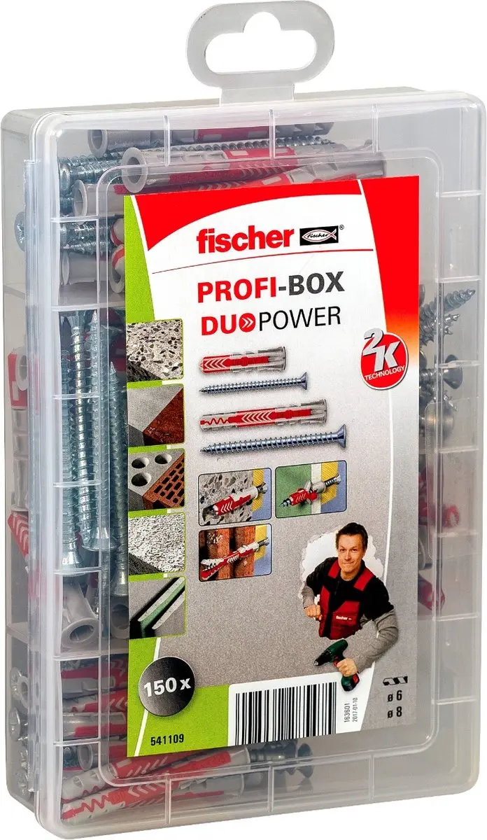 Fischer Profi-Box DuoPower Pluggen & Schroeven
