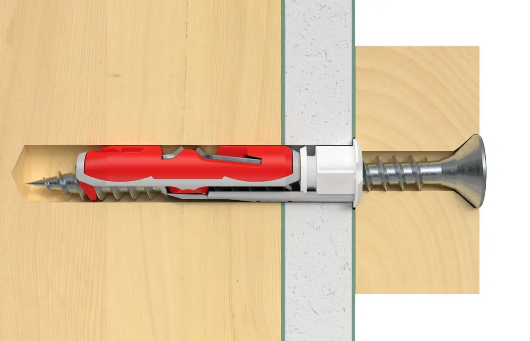 Fischer Duotec Hollewandplug M5 - 10mm - 47mm - Wit
