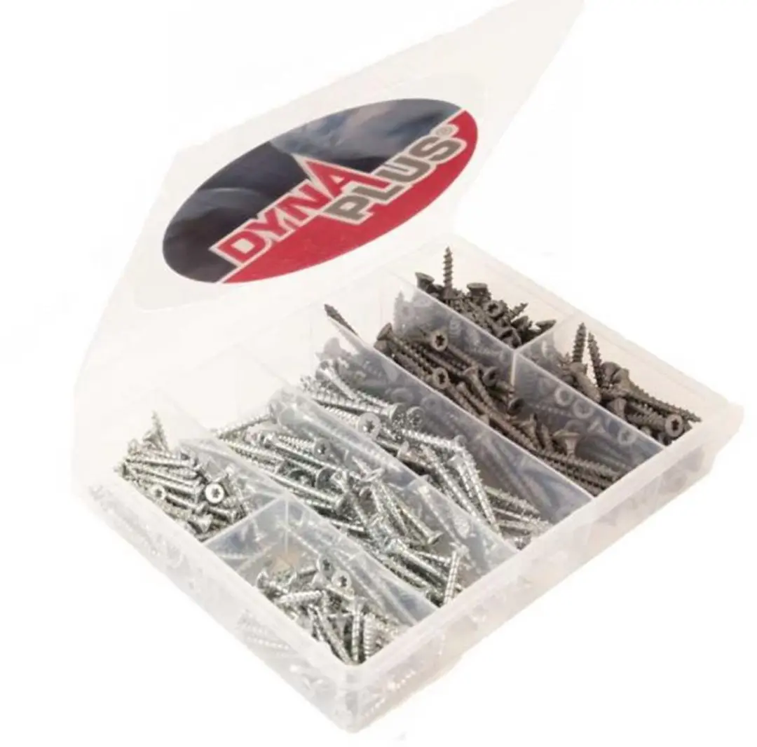 Dynaplus Organizer Torx Schroeven 3.5x25mm - 60 Stuks - AR-Coating/Verzinkt