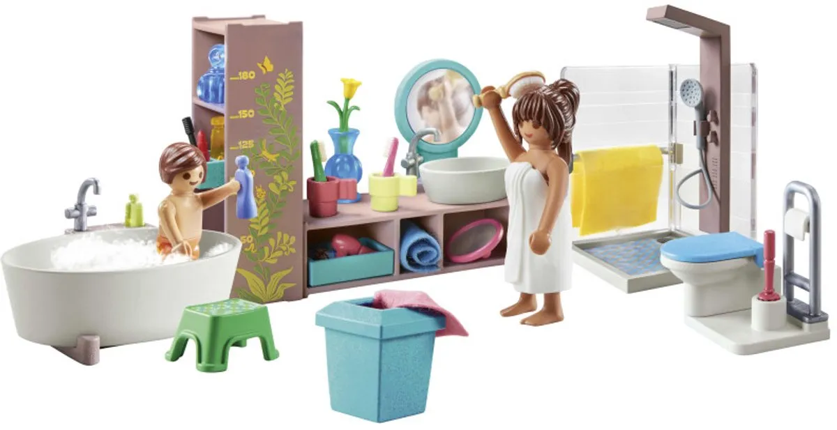 Playmobil My Life Badkamer 71611 - Multicolor