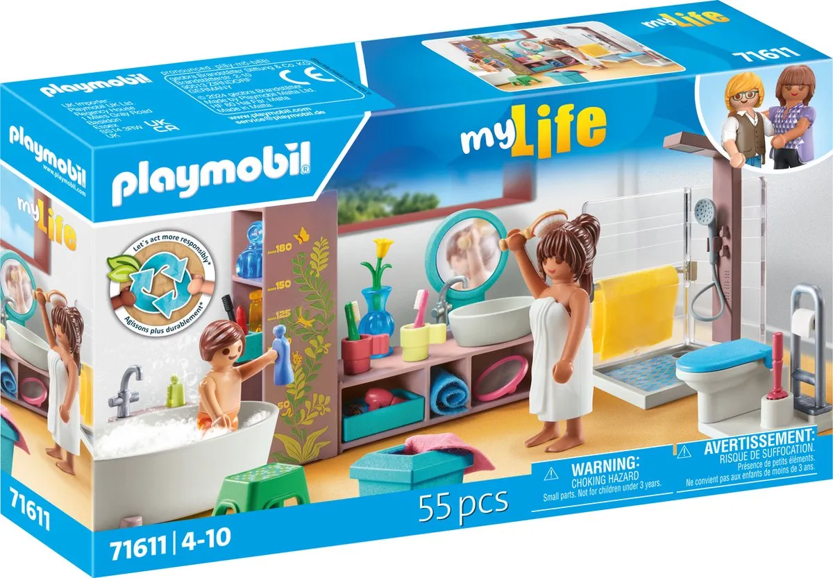 Playmobil My Life Badkamer 71611