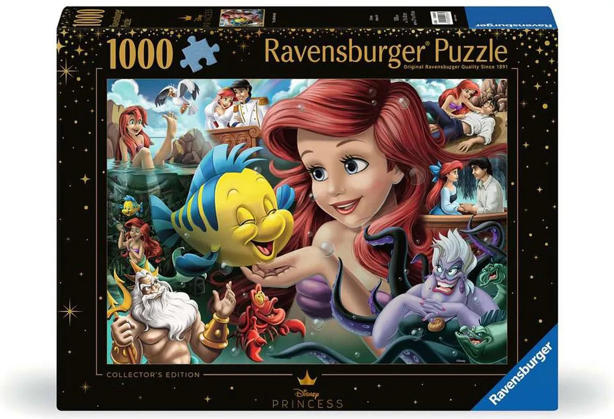 Ravensburger Disney De Kleine Zeemeermin Puzzel 1000 Stuks - Multicolor