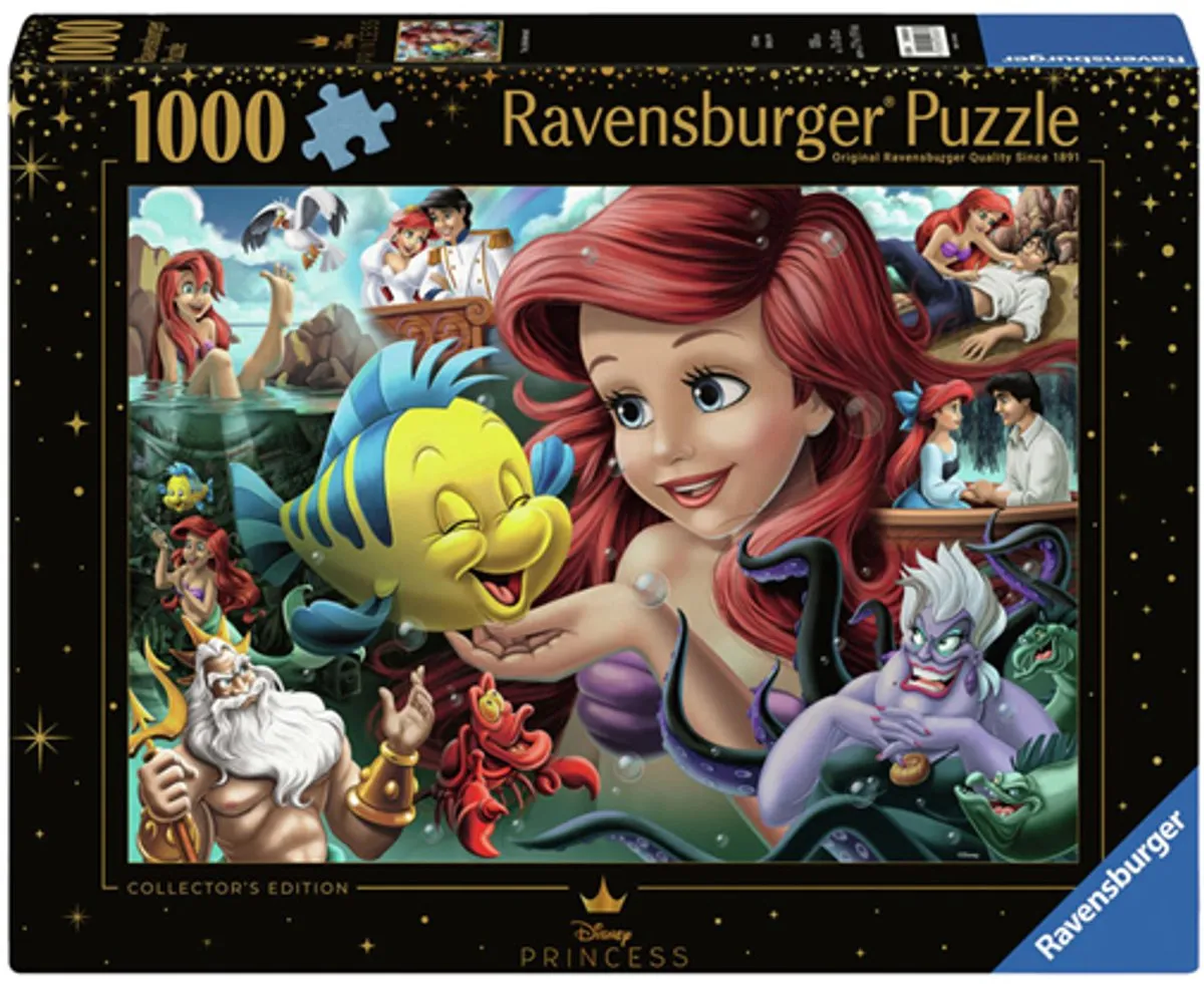 Ravensburger Disney De Kleine Zeemeermin Puzzel 1000 Stuks - Multicolor