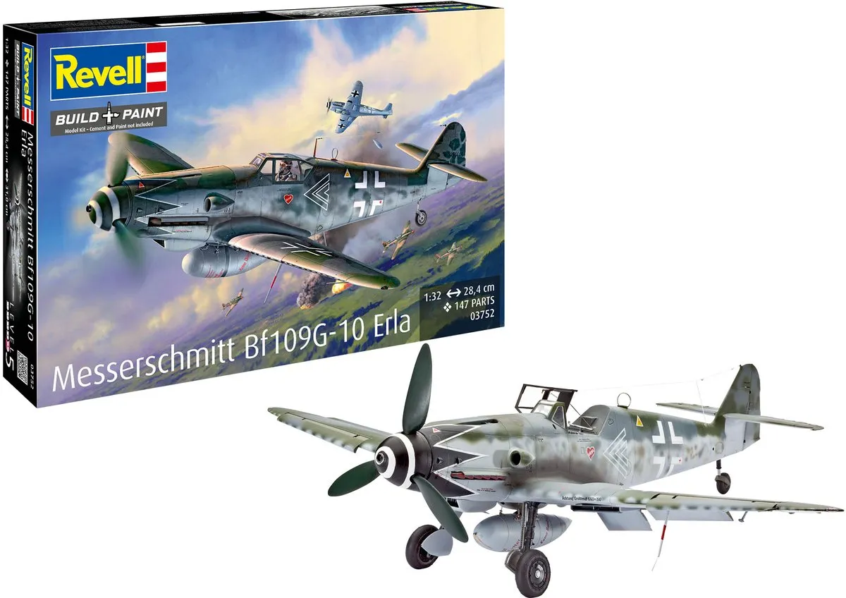 Revell Messerschmitt Bf 109G-10 Erla Modelbouwpakket 1:32