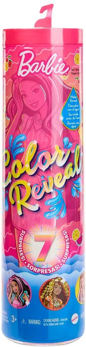 Mattel Barbie Color Reveal Zoet Fruit HLF83 - Multikleur