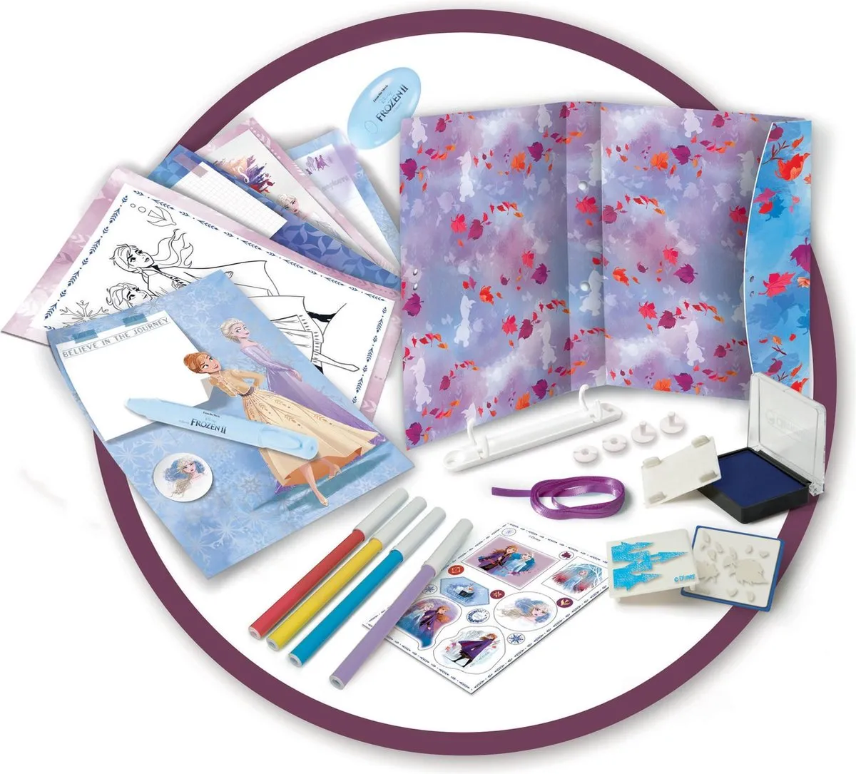 Disney Frozen 2 Dagboek - Multi Kleur - afbeelding 6 van 6