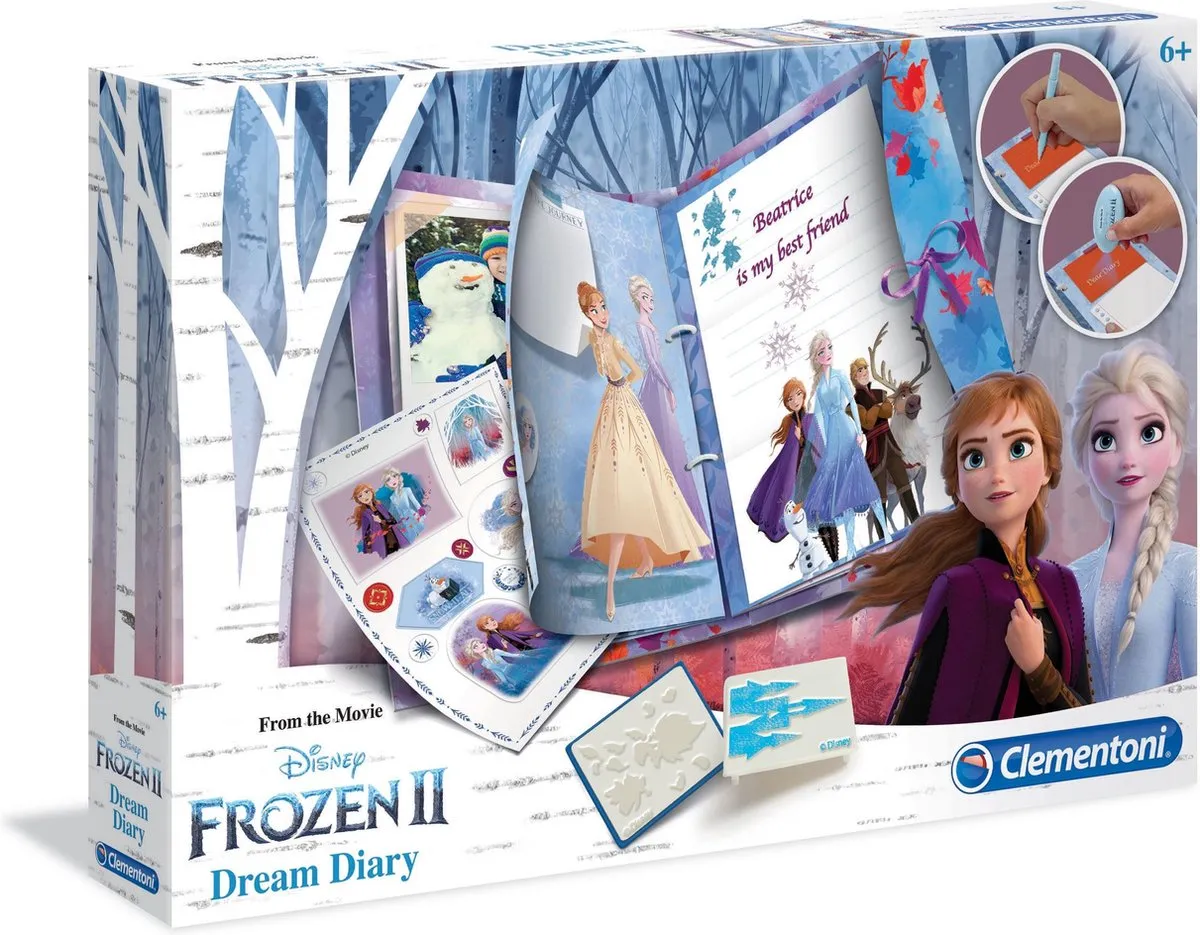 Disney Frozen 2 Dagboek - Multi Kleur