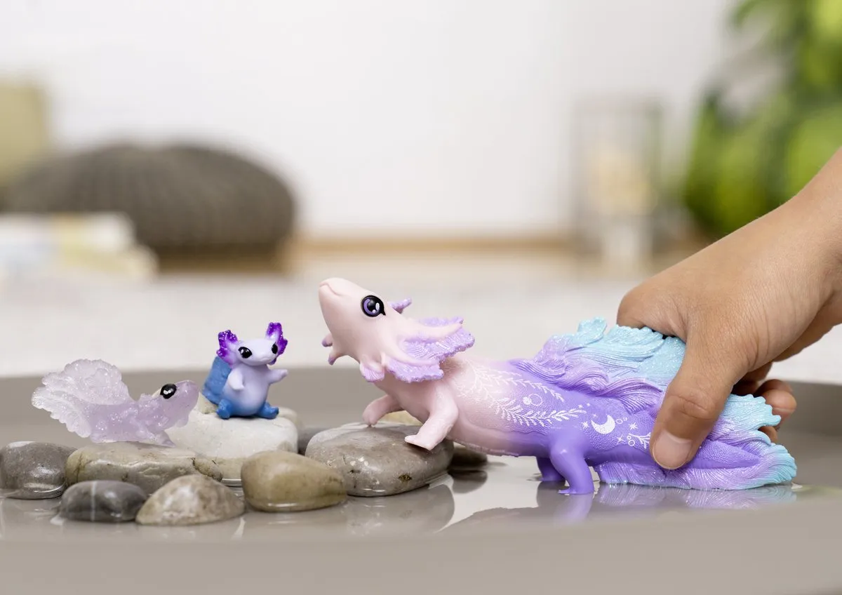 Schleich Bayala Axolotl Ontdekkingsset 42628 - Meerkleurig