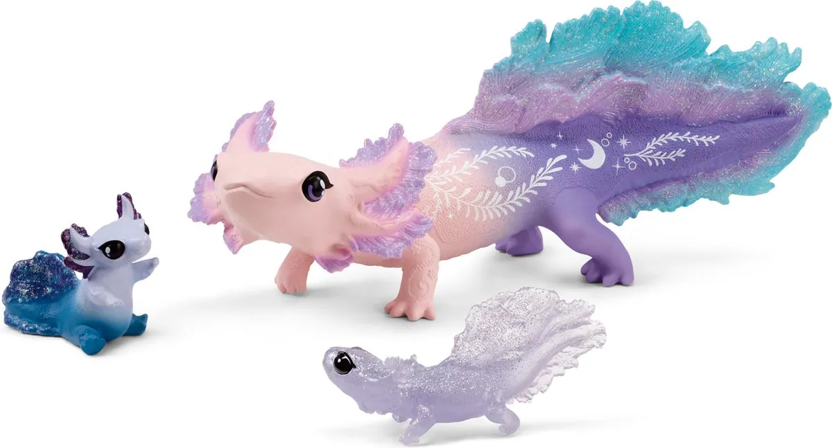 Schleich Bayala Axolotl Ontdekkingsset 42628 - Meerkleurig