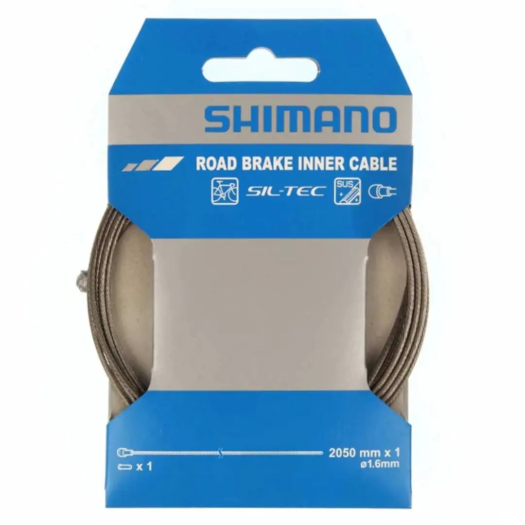 Shimano SIL-TEC Rembinnenkabel 1,6 x 2050 mm - RVS - afbeelding 3 van 4