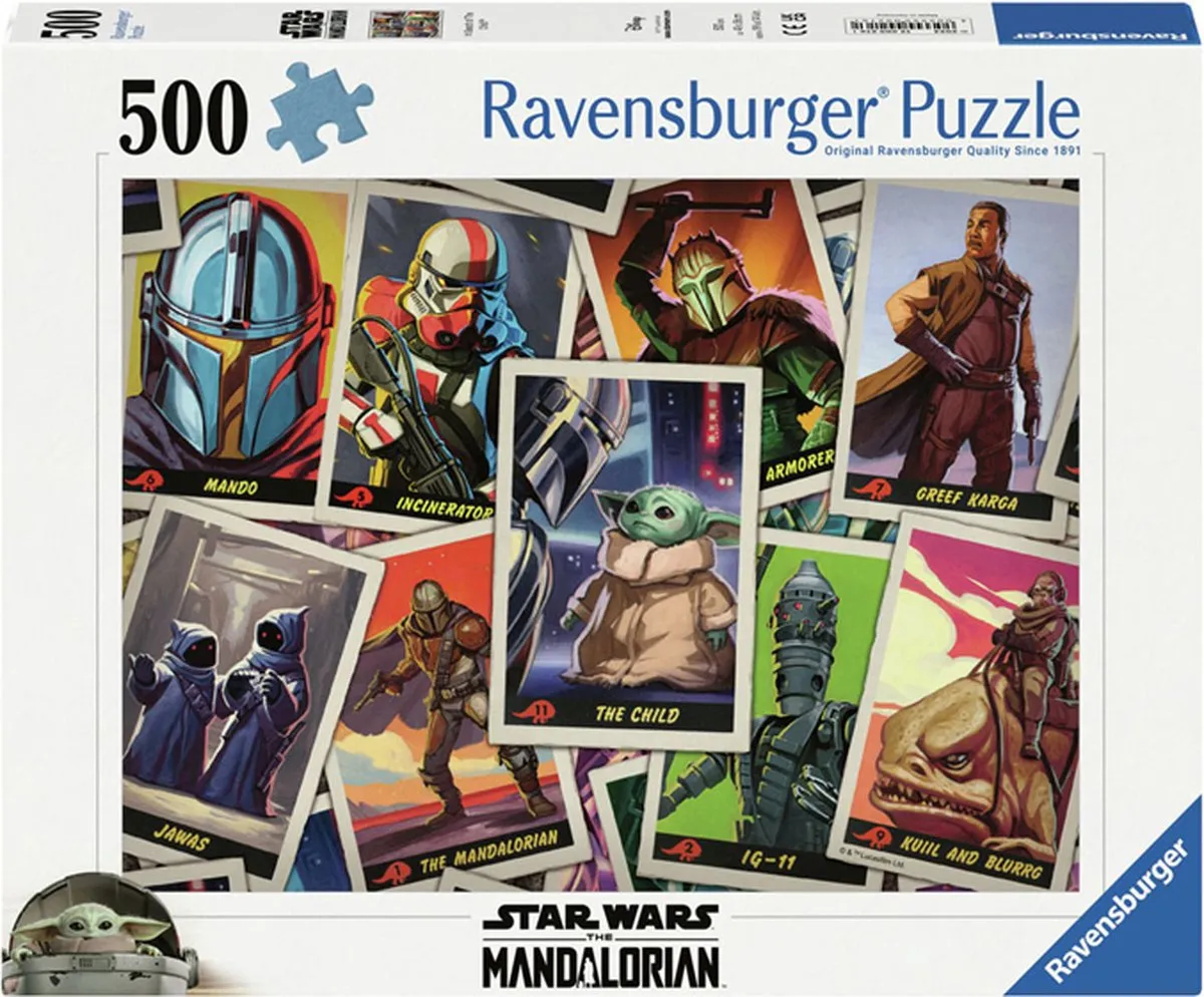 Ravensburger Star Wars The Mandalorian The Child Legpuzzel 500 Stuks - Multicolor