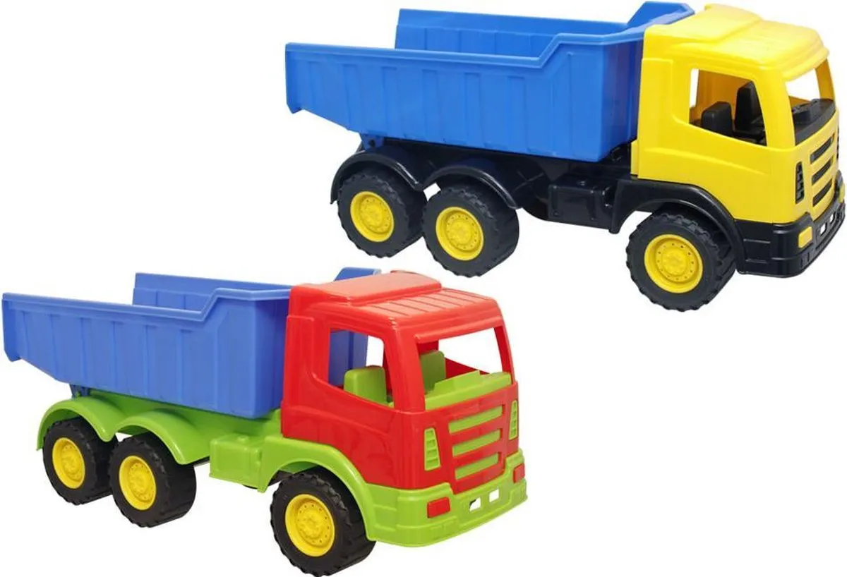 Clementoni Mega Kiepwagen Geel