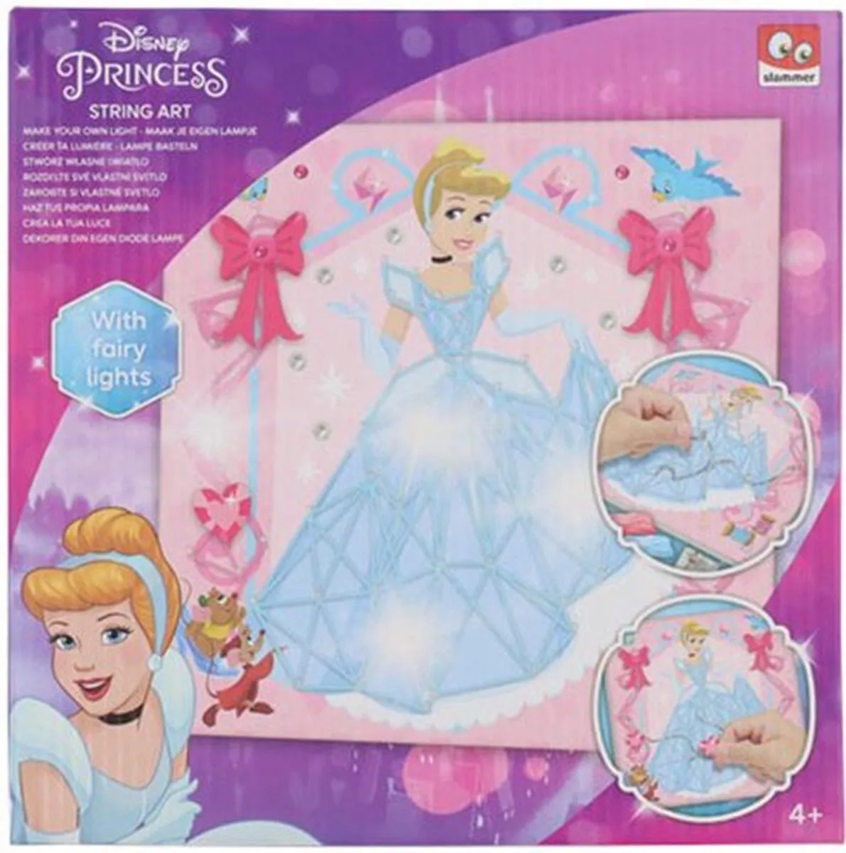 Disney Princess String Art Lampje
