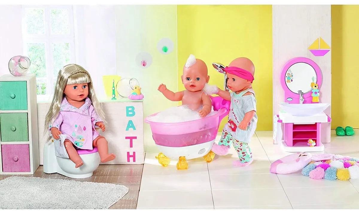 Baby Born Bad Poppenbad 831908 - Roze - afbeelding 5 van 6