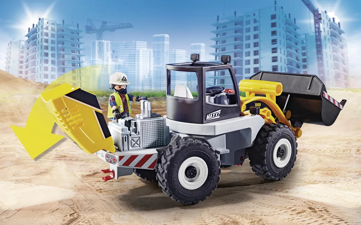Playmobil City Action Wiellader 70445 - Multicolor