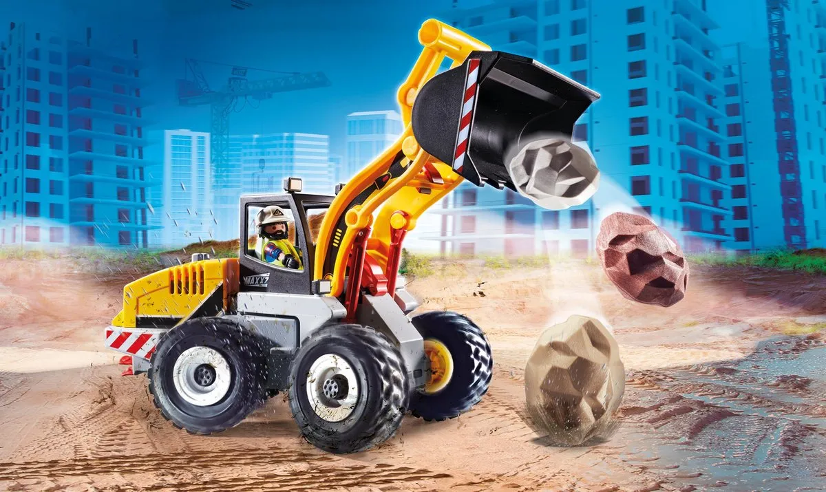 Playmobil City Action Wiellader 70445 - Multicolor - afbeelding 6 van 6