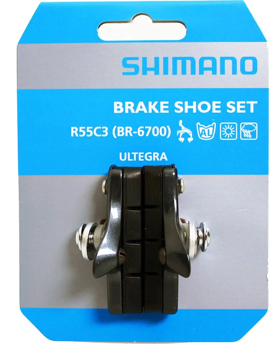 Shimano R55C3 Ultegra V-Brake Remblokken - 2 Stuks