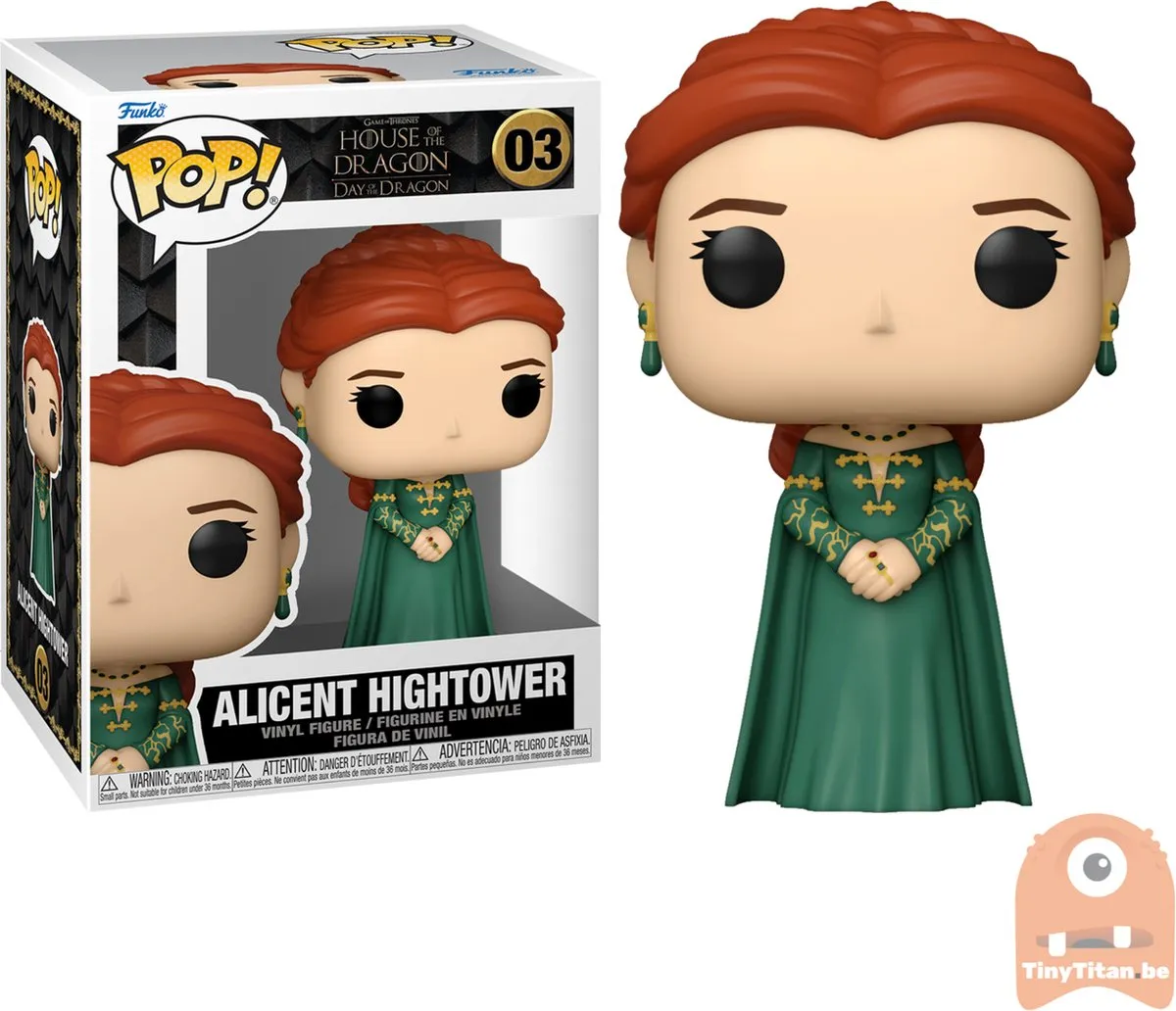 Funko POP! House of the Dragon Alicent Hightower 65606 - Multicolor