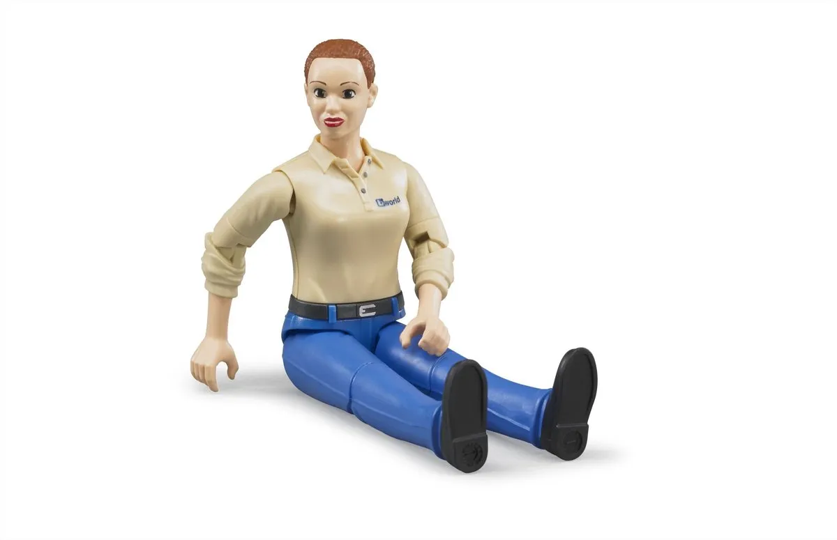 Bruder BF60408 Figuur Vrouw - Bruin