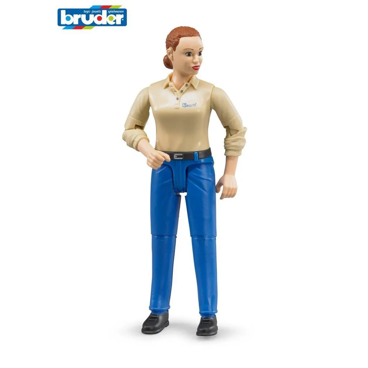 Bruder BF60408 Figuur Vrouw - Bruin