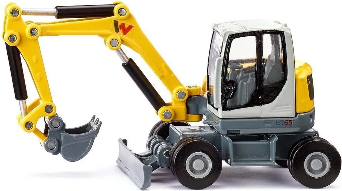 SIKU 3559 Wacker Neuson ET65 Rupsgraafmachine 1:50 - Geel