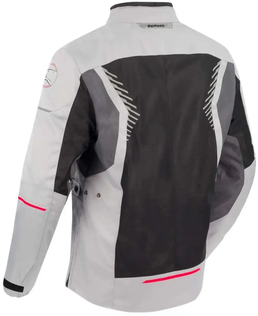 Bering Bakundu Jas - Maat S - Grijs/Zwart/Rood