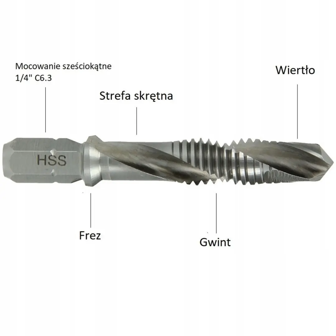 Hikoki Tapboor M10 met dieper