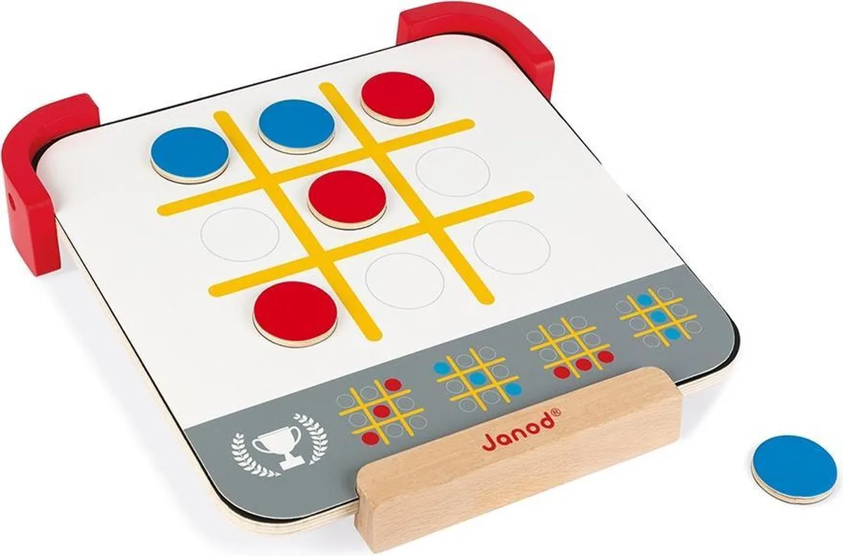 Janod Ik Leer Kleuren Magneetbord - 42 Stippen - Multi